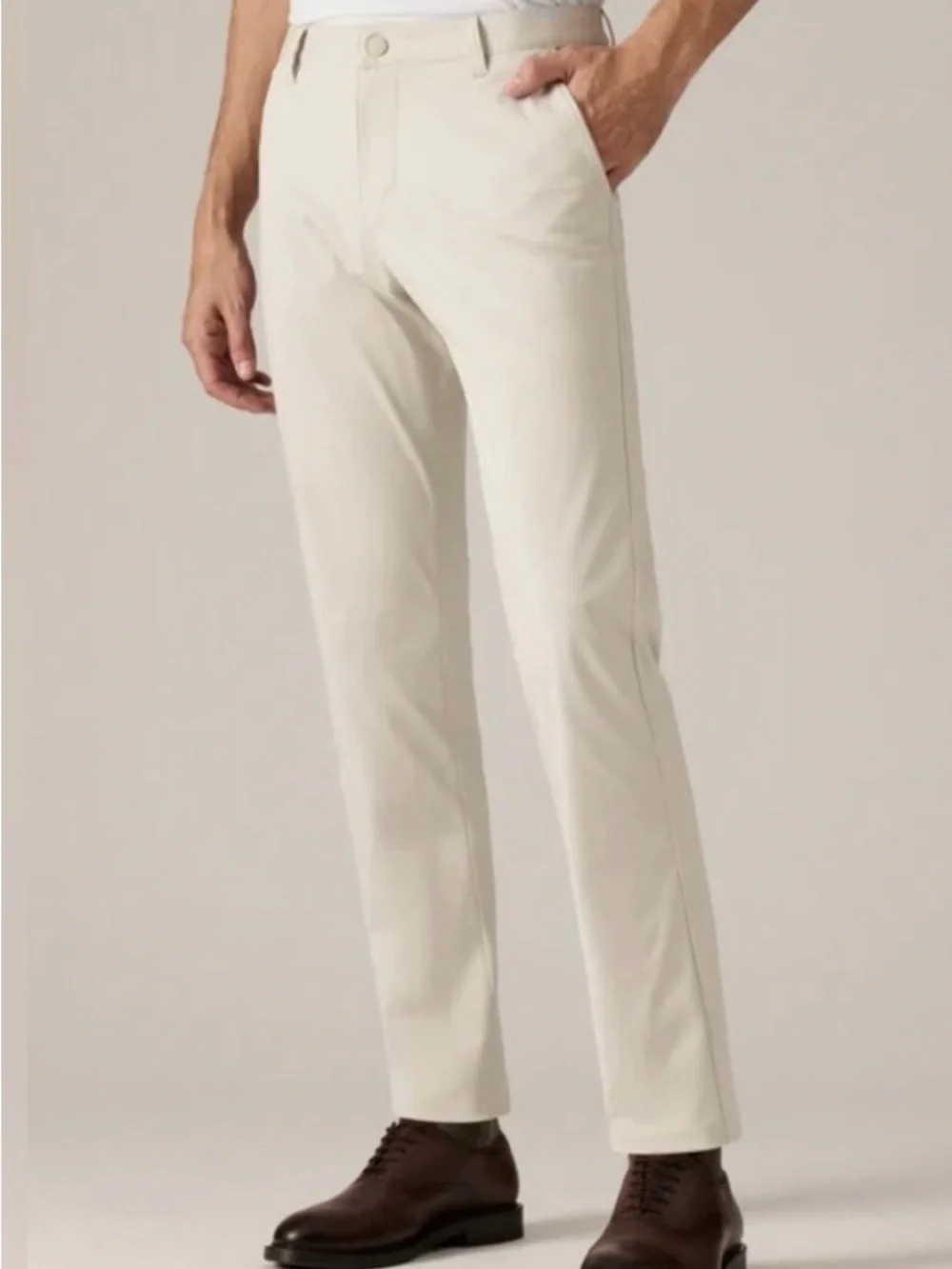RHONE | Commuter Classic Pants | Color/Stone | Size 35 | Like New!!